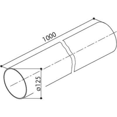 Faber - Tubo di prolunga per cappa aspirante Faber - Tubo di prolunga per cappa aspirante