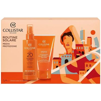 Collistar Sun Care Set - SPF 20 Moisturizing Tan Kit Collistar Sun Care Set - SPF 20 Moisturizing Tan Kit