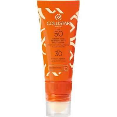 Collistar Crema Solare SPF 50 & Stick Labbra SPF 30 - Crema Solare Collistar Crema Solare SPF 50 & Stick Labbra SPF 30 - Crema Solare
