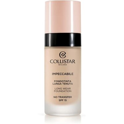 Collistar Impeccabile Long Wear Foundation - SPF 15 - Rosato - Foundation Collistar Impeccabile Long Wear Foundation - SPF 15 - Rosato - Foundation