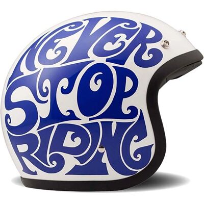 Casque Vintage Electric DMD - Fibre de verre, Doublure amovible, ECE Casque Vintage Electric DMD - Fibre de verre, Doublure amovible, ECE