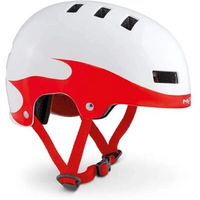 Casco MET YoYo - Bianco - Resistente agli impatti - S - Casco Casco MET YoYo - Bianco - Resistente agli impatti - S - Casco