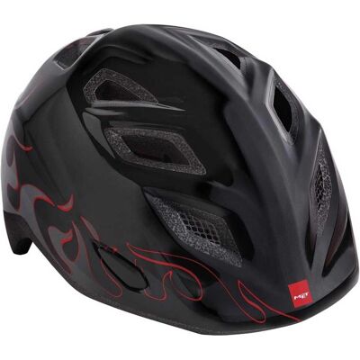 Casque vélo enfant MET - Elfo, Genio, Noir, Jaune - Casque pour enfants Casque vélo enfant MET - Elfo, Genio, Noir, Jaune - Casque pour enfants