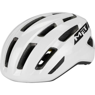 Kask MET Biały M-L na Drogę - MIPS Bezpieczeństwo, Wentylacja Kask MET Biały M-L na Drogę - MIPS Bezpieczeństwo, Wentylacja