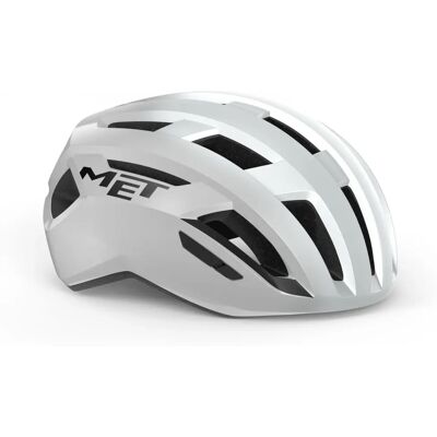 Casque de route MET Vinci MIPS Blanc Argent L - Casque Casque de route MET Vinci MIPS Blanc Argent L - Casque