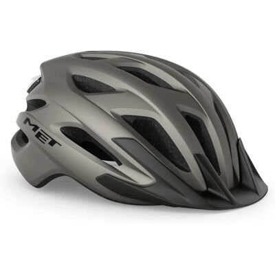 MET Crossover Titanium Helmet - Versatile Safety for Urban and Trail MET Crossover Titanium Helmet - Versatile Safety for Urban and Trail