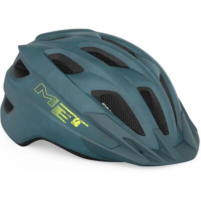 MET Crackerjack Petrol Blue Kids Helmet - Safety & Comfort MET Crackerjack Petrol Blue Kids Helmet - Safety & Comfort