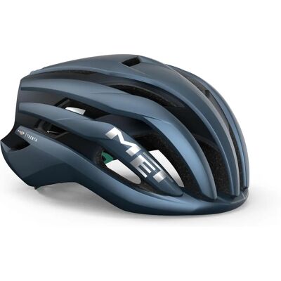 Capacete MET Trenta Mips - Marinho / Prata - Estrada, Triatlo Capacete MET Trenta Mips - Marinho / Prata - Estrada, Triatlo
