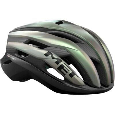 Casco MET Trenta 3K Carbon MIPS - Strada, Grigio Verde, Taglia S Casco MET Trenta 3K Carbon MIPS - Strada, Grigio Verde, Taglia S