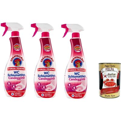 Detergente in schiuma per WC - Rimuove germi e batteri - Pulizia profonda Detergente in schiuma per WC - Rimuove germi e batteri - Pulizia profonda