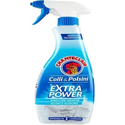 Additif Chanteclair Trigger 500ml pour Cols et Poignets - Solution Nettoyante - Publicité Additif Chanteclair Trigger 500ml pour Cols et Poignets - Solution Nettoyante - Publicité