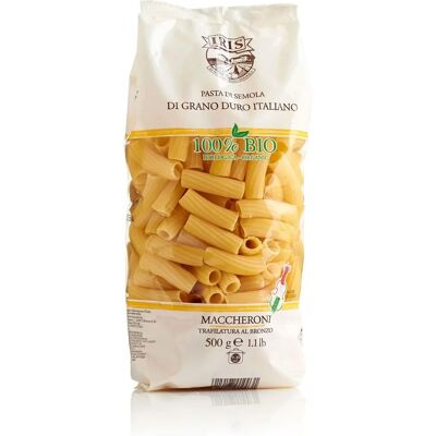 Iris Organic Wheat Macaroni - High Nutrition, Bronze Drawing, Pasta Iris Organic Wheat Macaroni - High Nutrition, Bronze Drawing, Pasta