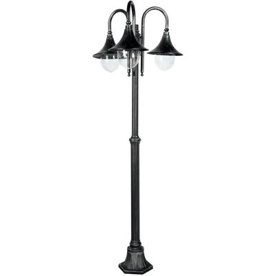 Fraschetti Chiaro Di Luna - Lampione esterno con 2-3 luci - Alluminio IP44 Fraschetti Chiaro Di Luna - Lampione esterno con 2-3 luci - Alluminio IP44