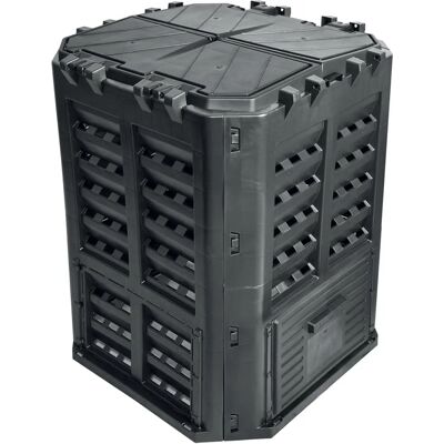 Brixo Compostatore 360L - Contenitore per Compostaggio - Resistente alle Intemperie Brixo Compostatore 360L - Contenitore per Compostaggio - Resistente alle Intemperie