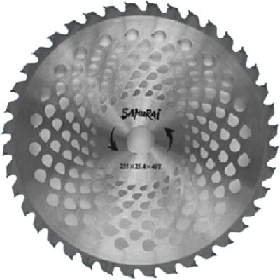 Disque Samurai pour débroussailleuse - 40 dents - Ø250mm - Publicité Disque Samurai pour débroussailleuse - 40 dents - Ø250mm - Publicité