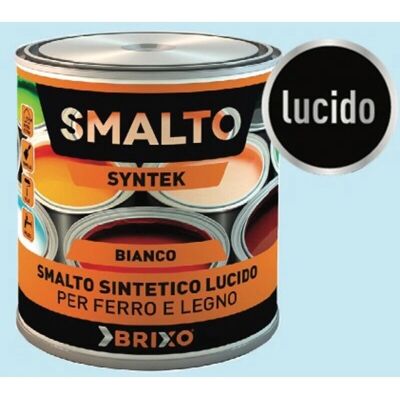 BRICO DEA - Smalto brixo syntek LT.0,375 - nero BRICO DEA - Smalto brixo syntek LT.0,375 - nero
