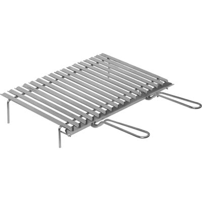 Griglia in acciaio inox Salone Srl - 50x35cm - Raccolta liquidi Griglia in acciaio inox Salone Srl - 50x35cm - Raccolta liquidi