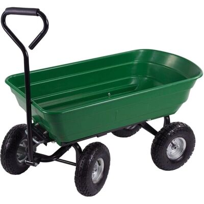 BRIXO - Tilting polypropylene tank - 75 L - Garden cart BRIXO - Tilting polypropylene tank - 75 L - Garden cart