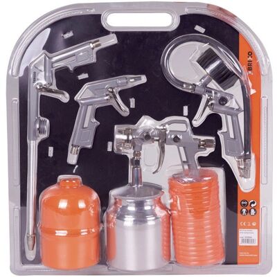 BRIXO - Kit di accessori per aria compressa - 5 Pezzi BRIXO - Kit di accessori per aria compressa - 5 Pezzi