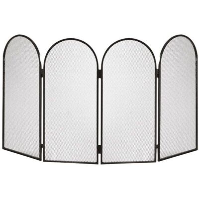 Artigian Ferro di Graziano Mille - Parascintille pieghevole a 4 ante - Accessorio camino Artigian Ferro di Graziano Mille - Parascintille pieghevole a 4 ante - Accessorio camino
