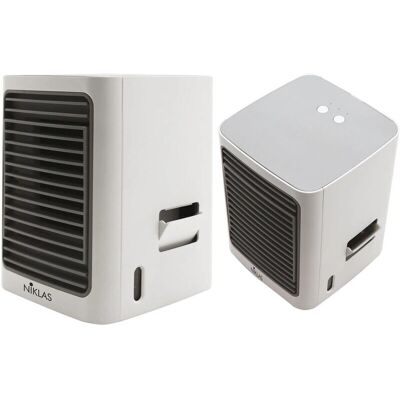 NIKLAS Icebox Mini Ventilateur évaporatif portable - 3 vitesses - Publicité NIKLAS Icebox Mini Ventilateur évaporatif portable - 3 vitesses - Publicité