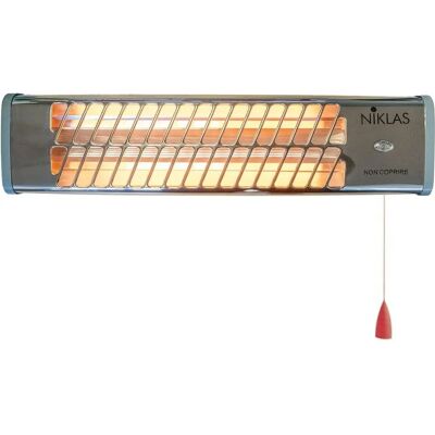 Riscaldatore a infrarossi Niklas quarzo 1200W - Interno/Esterno Riscaldatore a infrarossi Niklas quarzo 1200W - Interno/Esterno