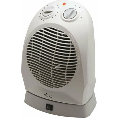NIKLAS Modello Wave 2000W Termoventilatore Verticale Oscillante - Riscaldamento & Raffreddamento NIKLAS Modello Wave 2000W Termoventilatore Verticale Oscillante - Riscaldamento & Raffreddamento