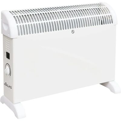 Calefactor Niklas Classic Baby 2000W - Montaje en pared o suelo Calefactor Niklas Classic Baby 2000W - Montaje en pared o suelo