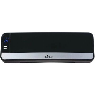 NIKLAS Termoventilatore da parete - Modello 35982V - Nero - Ceramica - 2000W NIKLAS Termoventilatore da parete - Modello 35982V - Nero - Ceramica - 2000W