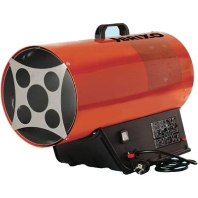 Riscaldatore a gas BRIXO 10,5KW con tubo e regolatore - Per officine e serre Riscaldatore a gas BRIXO 10,5KW con tubo e regolatore - Per officine e serre