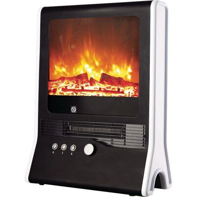 Chauffage Électrique Niklas - Effet flamme, 2000W, 2 réglages - Publicité Chauffage Électrique Niklas - Effet flamme, 2000W, 2 réglages - Publicité