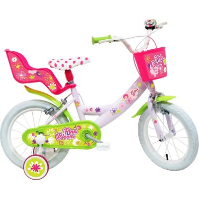 Dino Bikes Pink Bloom Bicicleta de 12 polegadas - Bicicleta Dino Bikes Pink Bloom Bicicleta de 12 polegadas - Bicicleta