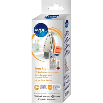 Whirlpool KIM016 - Kit de nettoyage pour fer à repasser - Publicité Whirlpool KIM016 - Kit de nettoyage pour fer à repasser - Publicité