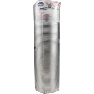 Dado estrattore Whirlpool CHT350 in alluminio - 150mm, 3m Dado estrattore Whirlpool CHT350 in alluminio - 150mm, 3m