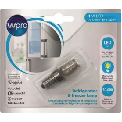 Lampe LED WPRO 484000008964 pour réfrigérateur - 70 lumens - Publicité Lampe LED WPRO 484000008964 pour réfrigérateur - 70 lumens - Publicité