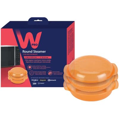 Wpro Modèle STM007 - Assiette vapeur ronde pour micro-ondes - Accessoires Wpro Modèle STM007 - Assiette vapeur ronde pour micro-ondes - Accessoires