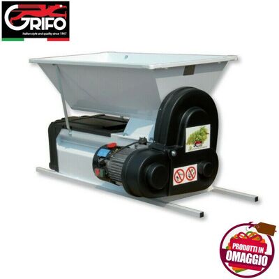 Grifo - DMC.18 - Blanc - Égrappoir-écraseur de raisin - Publicité Grifo - DMC.18 - Blanc - Égrappoir-écraseur de raisin - Publicité