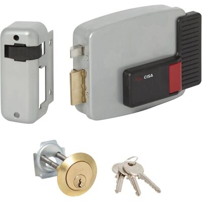 CISA - Serratura elettrica per serramenti in legno - Mano sinistra - Grado di sicurezza 3 CISA - Serratura elettrica per serramenti in legno - Mano sinistra - Grado di sicurezza 3