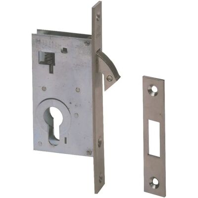 Cisa Fechadura de Móveis - 60mm Aço Zincado para Montagem Cisa Fechadura de Móveis - 60mm Aço Zincado para Montagem
