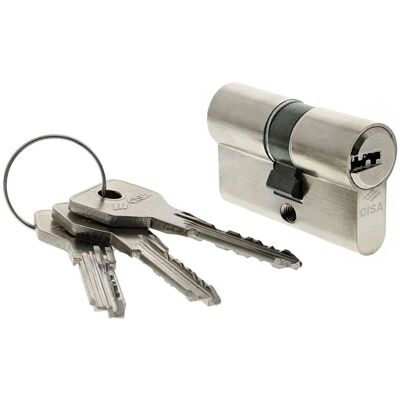 CISA Niklowany cylinder - Model 0E300.05.0, 3 Klucze CISA Niklowany cylinder - Model 0E300.05.0, 3 Klucze