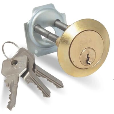 CISA - Cilindro Externo em Latão - Para portas de 85mm CISA - Cilindro Externo em Latão - Para portas de 85mm