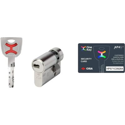CISA - Model 0P314 - European Cylinder, 40mm, 30x10mm - Cylinder Lock CISA - Model 0P314 - European Cylinder, 40mm, 30x10mm - Cylinder Lock