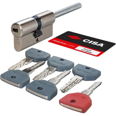 CISA Satynowe Wykończenie Asixp8 Pro Cylinder - Bezpieczeństwo & Zamki CISA Satynowe Wykończenie Asixp8 Pro Cylinder - Bezpieczeństwo & Zamki
