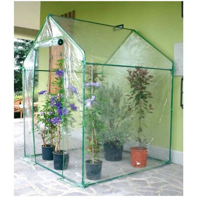 Serra in Acciaio Verdemax 155x155x210cm - Facile da Montare Serra in Acciaio Verdemax 155x155x210cm - Facile da Montare