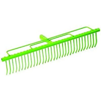 VERDEMAX Rastrillo de jardín - 32 dientes, 55cm, acabado epoxi - Herramienta de jardín VERDEMAX Rastrillo de jardín - 32 dientes, 55cm, acabado epoxi - Herramienta de jardín