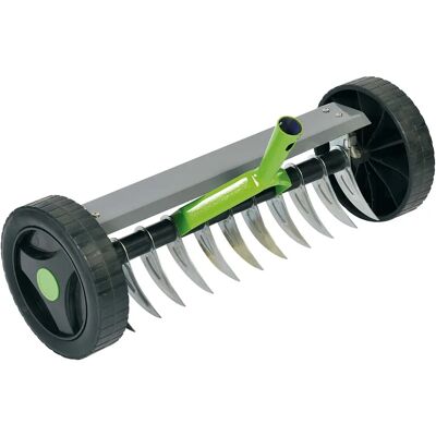 VERDEMAX - Arieggiatore 11 teeth - 16 cm wheels - Lawn Aerator VERDEMAX - Arieggiatore 11 teeth - 16 cm wheels - Lawn Aerator