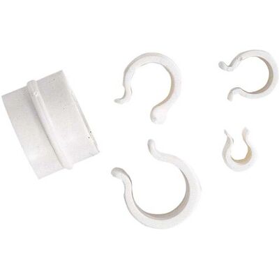 Clips PVC Verdemax 10mm pour bâches et filets - Publicité Clips PVC Verdemax 10mm pour bâches et filets - Publicité