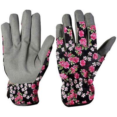 Guantes de Jardín VERDEMAX en Algodón y Eco-cuero - S Guantes de Jardín VERDEMAX en Algodón y Eco-cuero - S