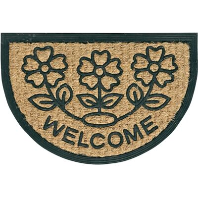 VERDEMAX - Alfombra de entrada con arco de bienvenida - 40x60cm VERDEMAX - Alfombra de entrada con arco de bienvenida - 40x60cm