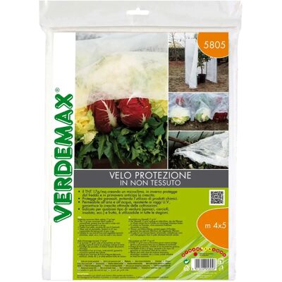 Verdemax Cover Protettivo per Piante - 4x5m, Bianco, Microclima, Resistente UV Verdemax Cover Protettivo per Piante - 4x5m, Bianco, Microclima, Resistente UV
